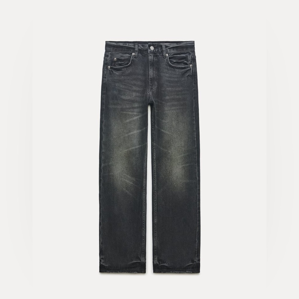 LOW RISE STRAIGHT LEG JEANS ZW COLLECTION